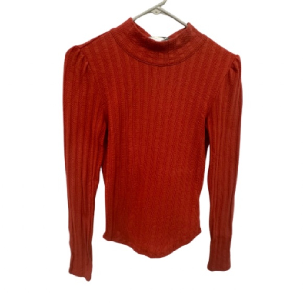 Free People Long Sleeved - Open Back With Ribbon Top